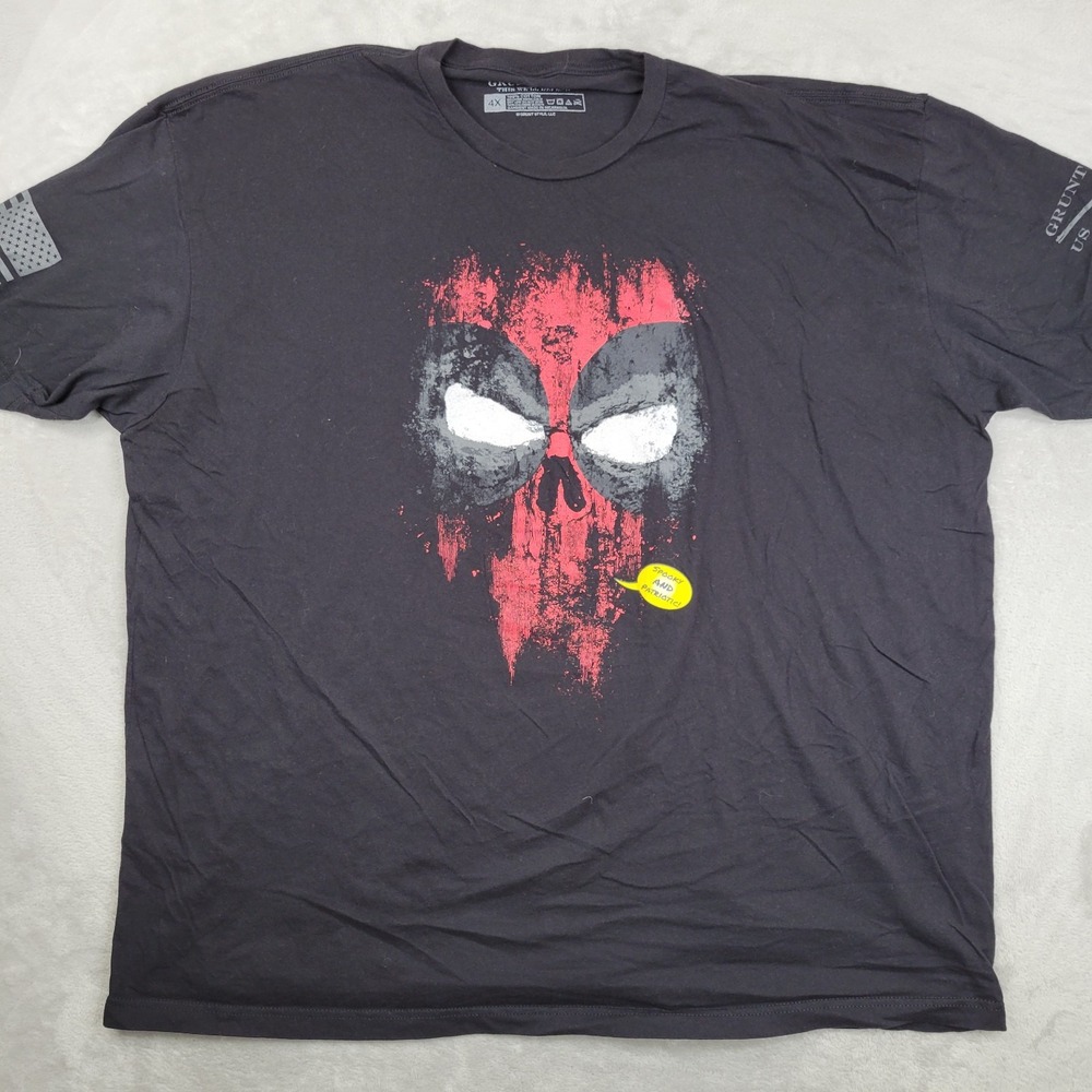 Grunt Style T Shirt Mens XXXXL Patriot Military Tactical Veteran 2A Spooky 528